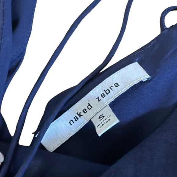 Simple Classic Little Navy Dress Small Naked Zebra - Picture 7 of 7